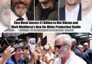 Mel Gibson And Mark Wahlberg Partner With Elon Musk And Invest Between $1 Billion And $3 Billion In A “non-woke” Film Studio Committed To Traditional Family Values